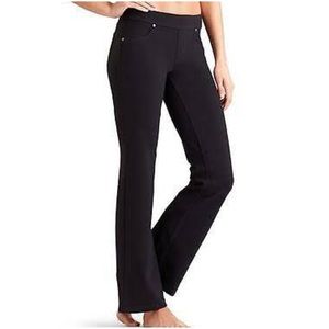 Athleta Bettona Women’s Black Classic Flare or Boot Stretchy Pant L